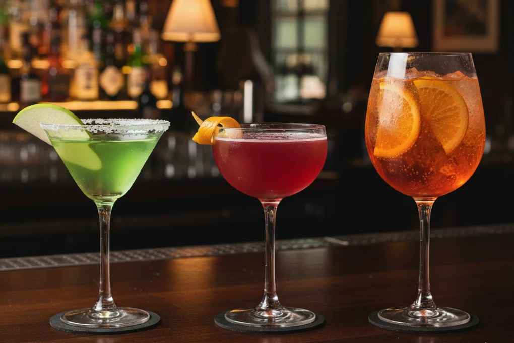 Clean Over Sweet! Sophisticated Choices: Top 3 Refreshing Cocktails